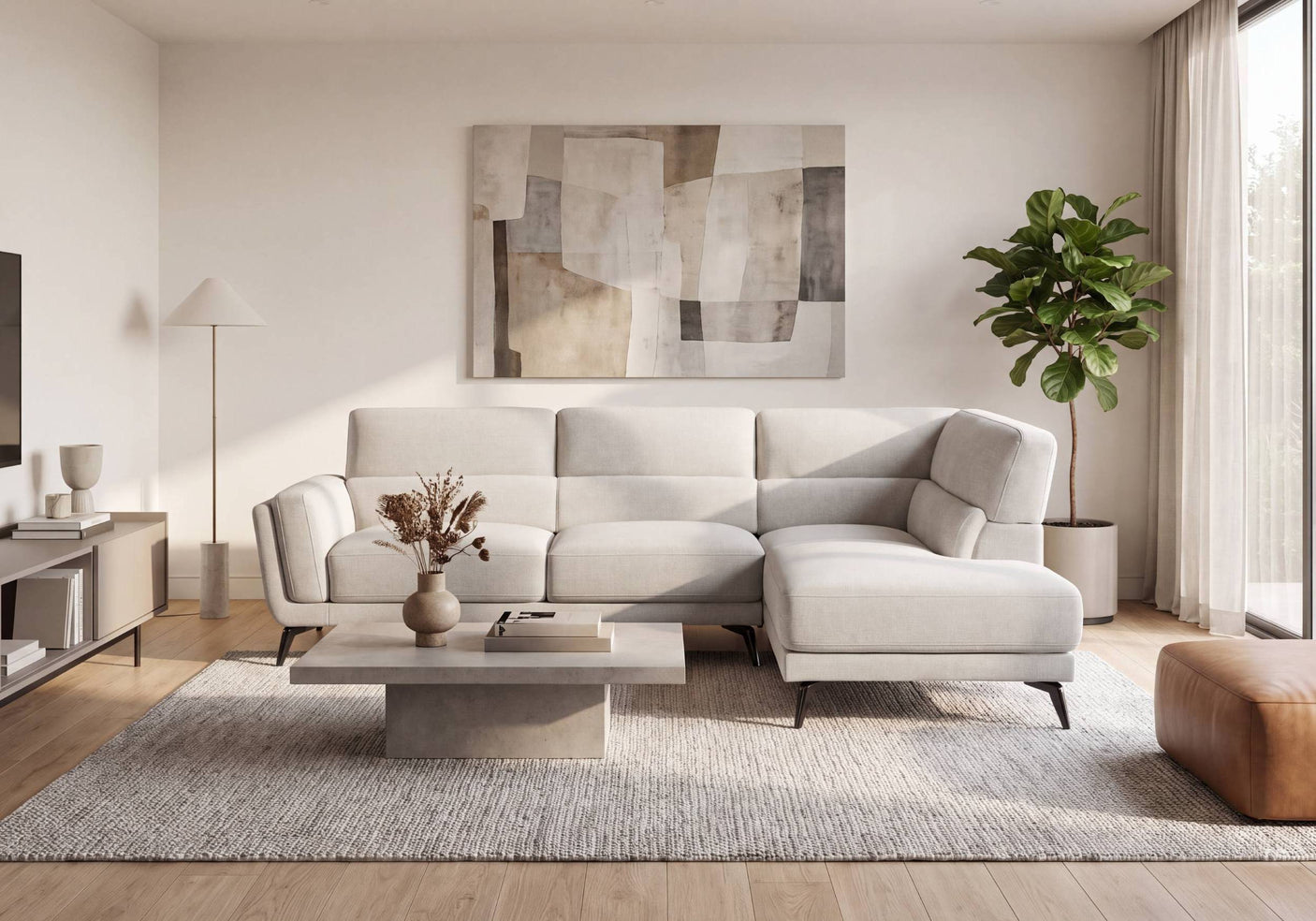 Nina Chaise Sofa Right