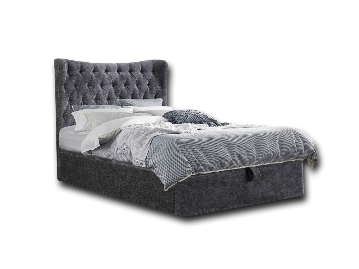 Notting Hill End Opening Ottoman Storage Bed