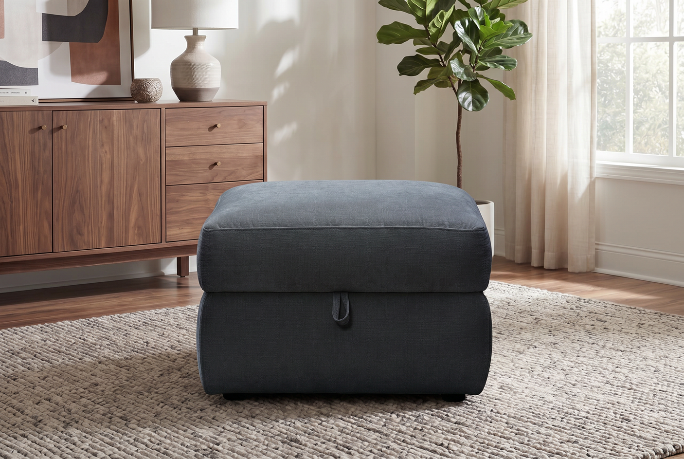 Opal Storage Footstool