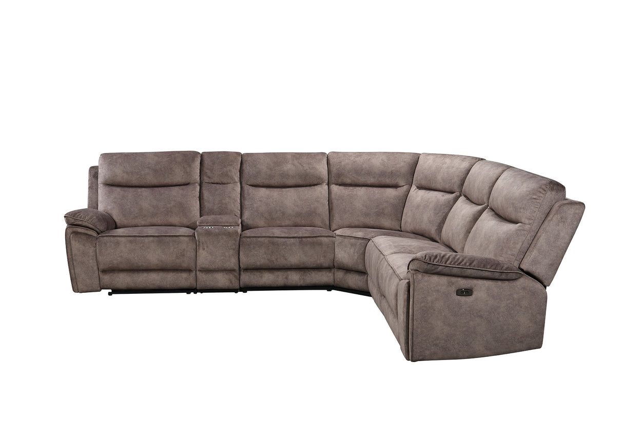 Osaka Modular Corner Recliner Sofa with Console