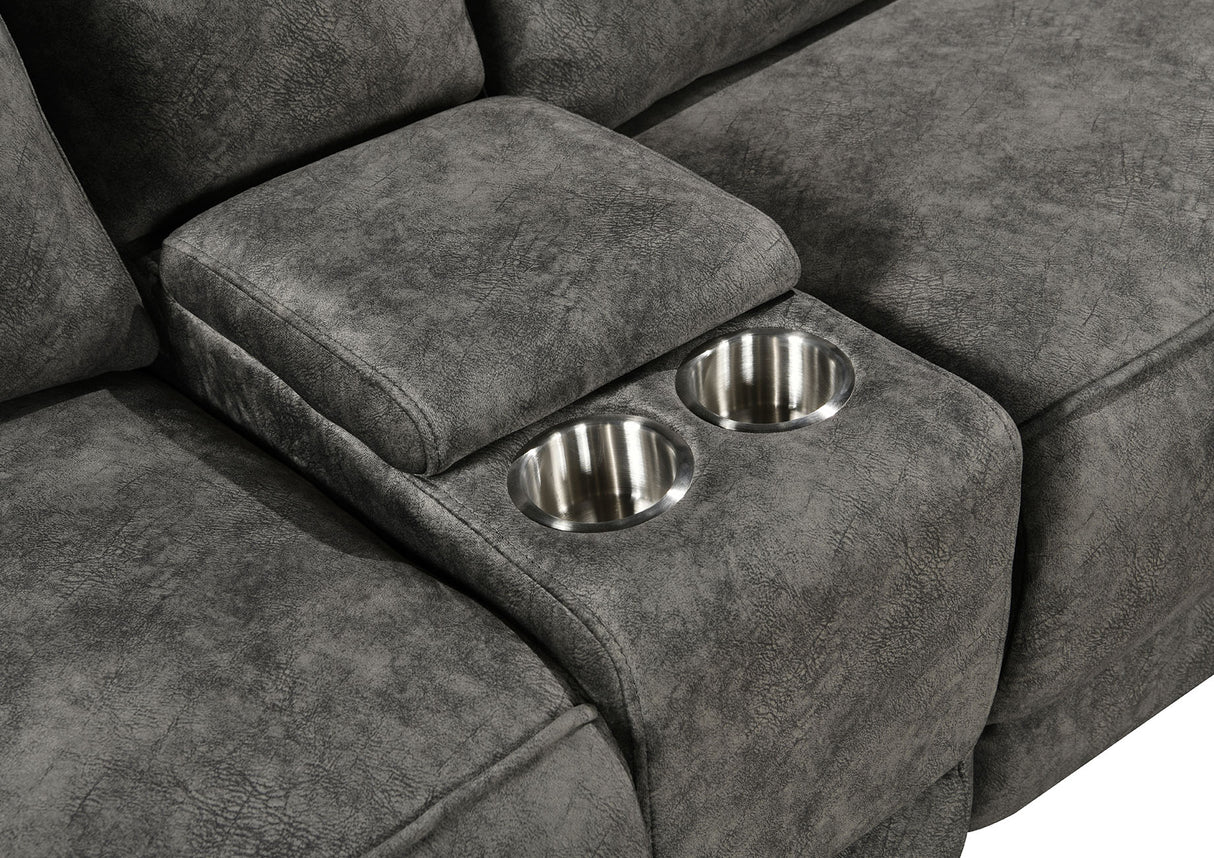 Osaka Modular Corner Recliner Sofa with Console