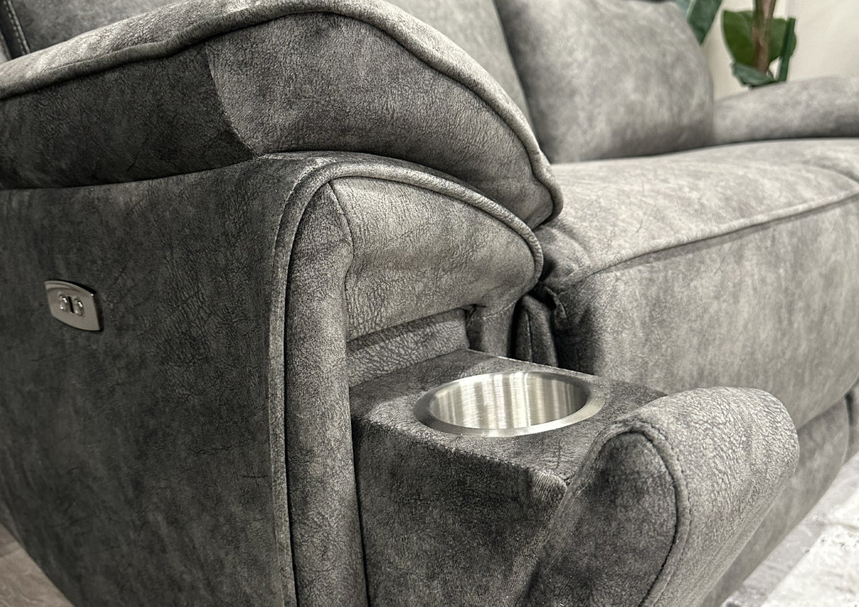 Osaka 2 Seater Power Recliner Sofa