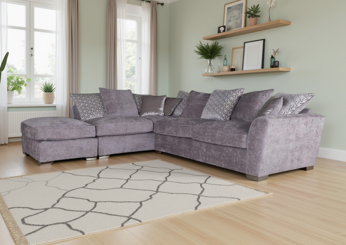 Pendle Corner Sofa with Stool