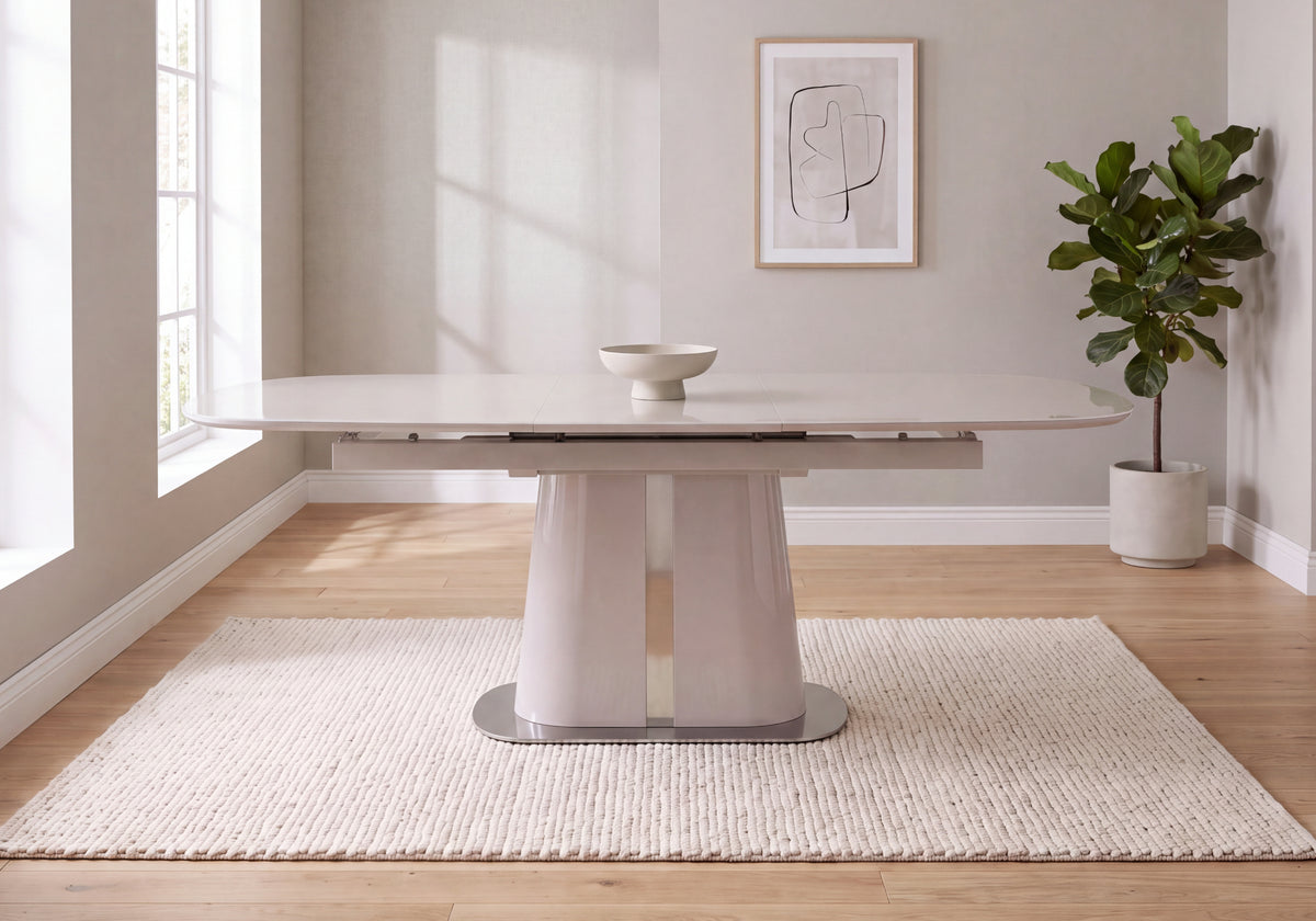 Plaza Ceramic Extending Dining Table