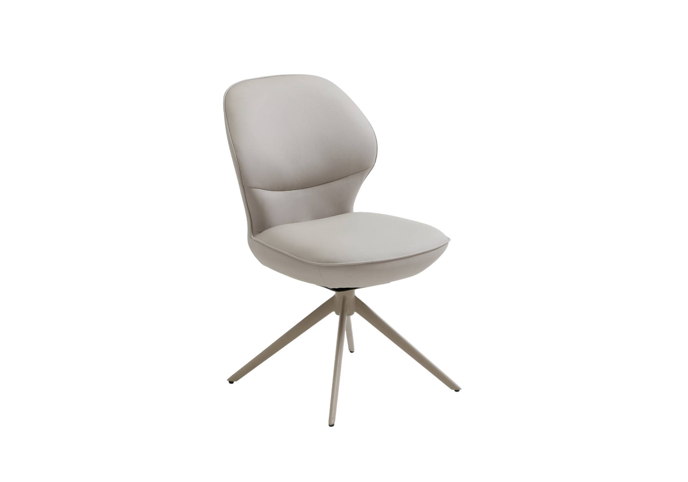 Plaza Extending Dining Table and 4 Swivel Dining Chairs
