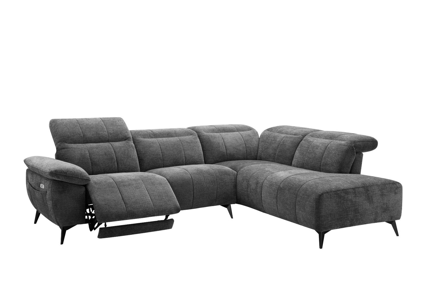 Vesper Chaise Power-Recliner with Manual Headrest