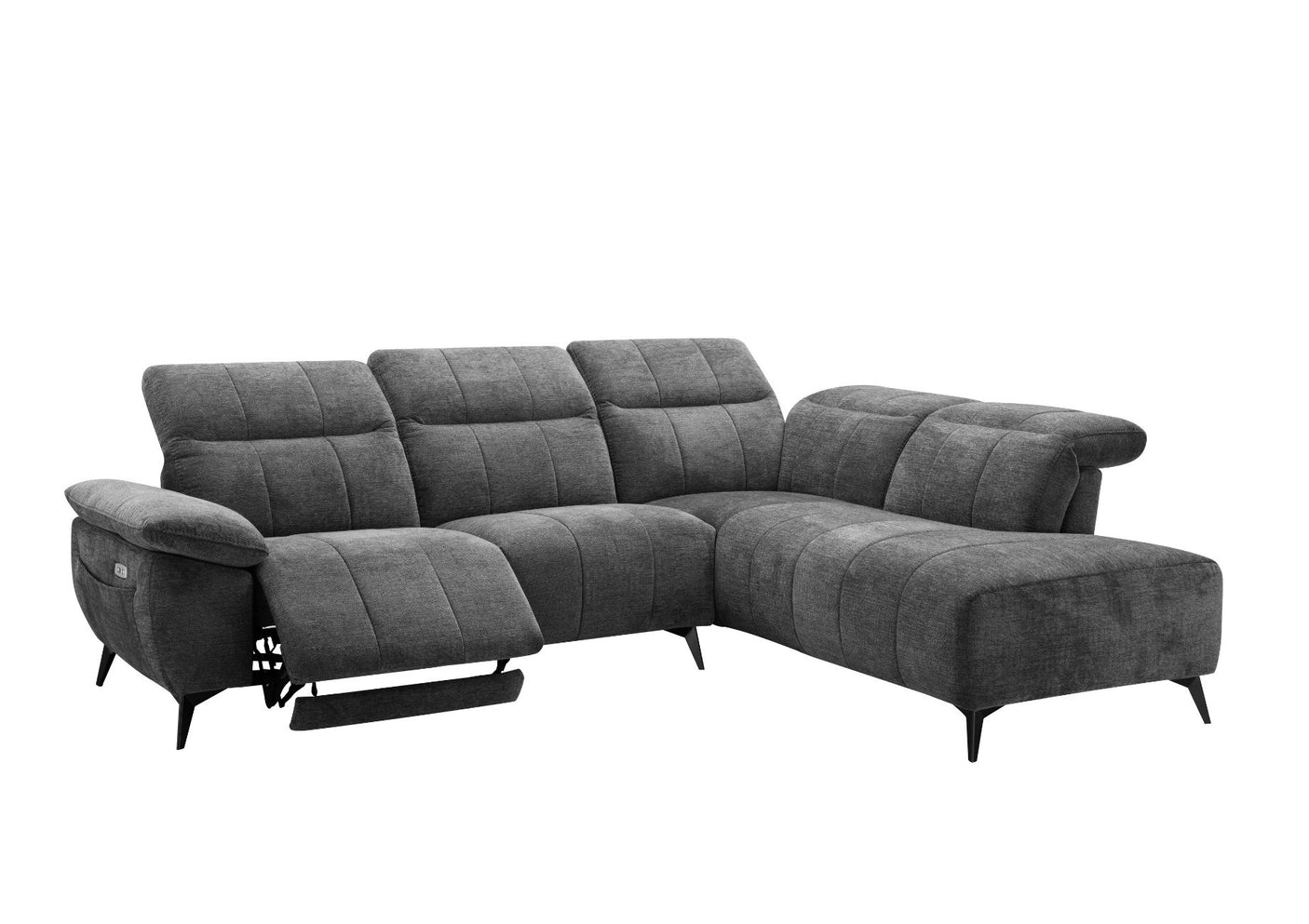 Vesper Chaise Power-Recliner with Manual Headrest