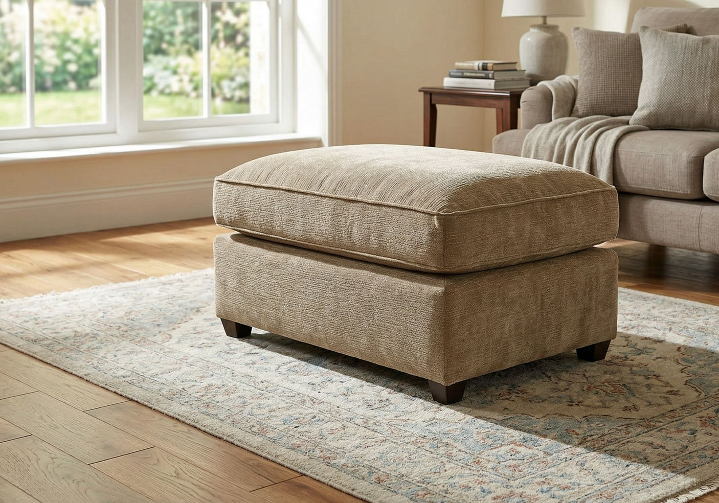 Kingsbury Chaise Footstool