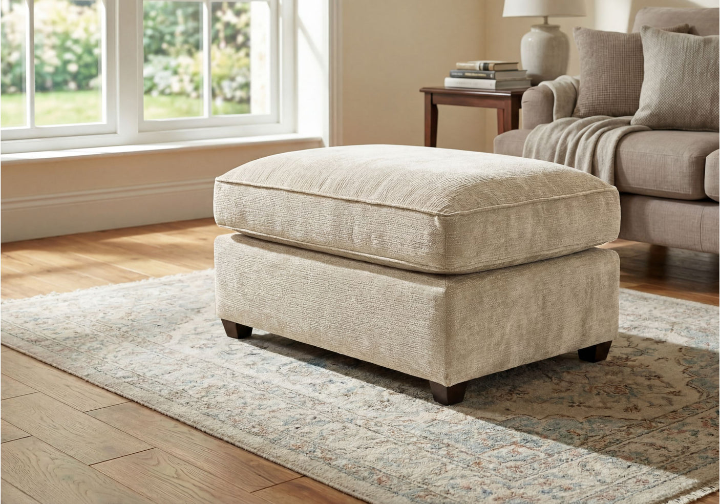Kingsbury Chaise Footstool