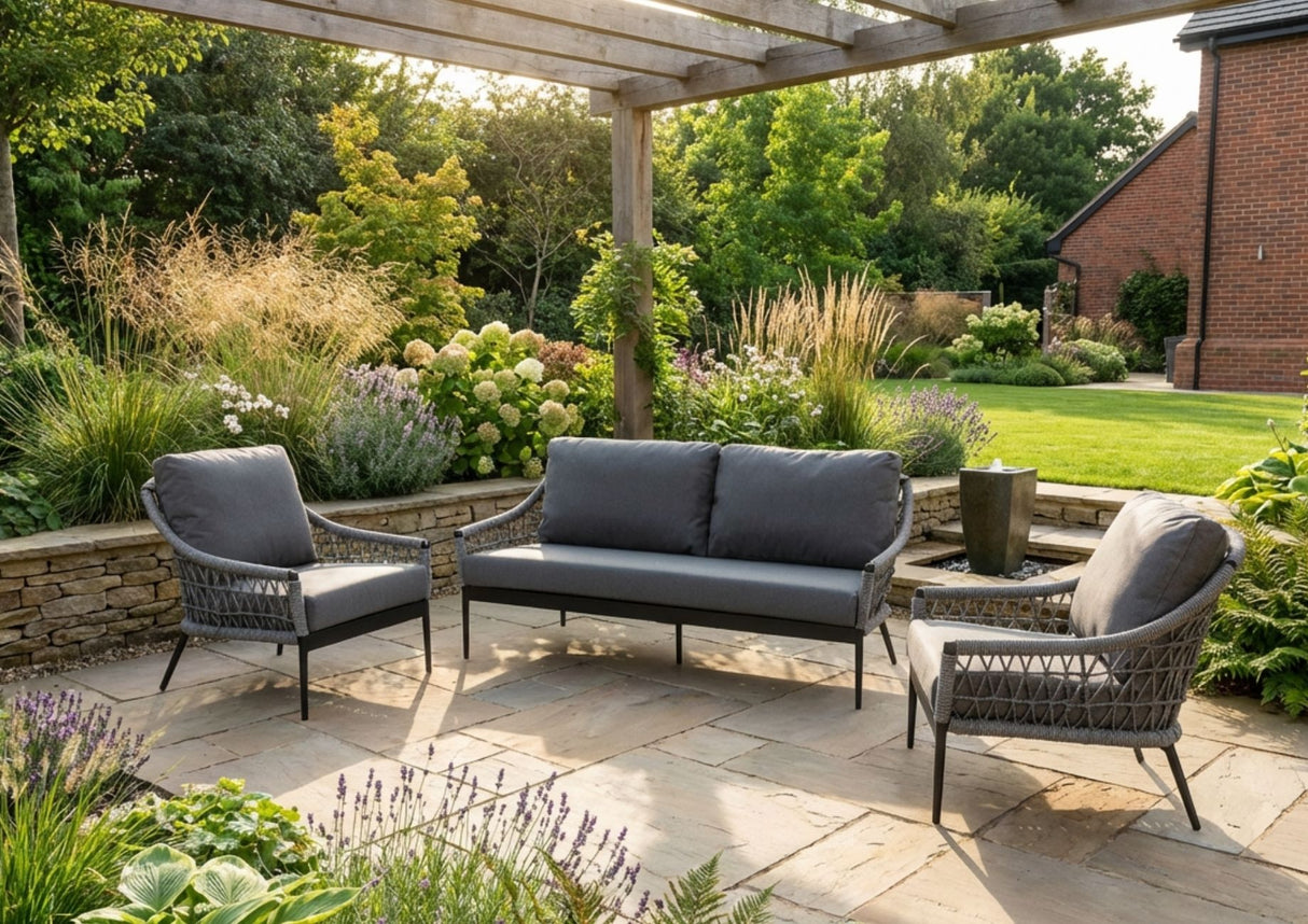 Marra Garden 3 Seater and 2 x Chair Sofa Set