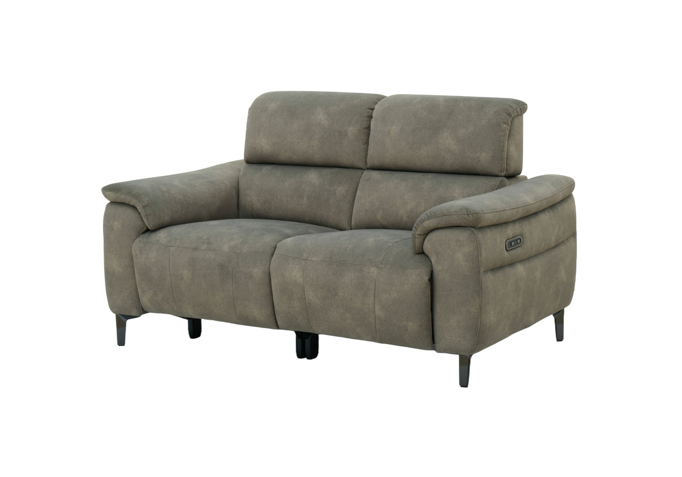 Tech Sofa 2 Seater Telescopic Power Headrest/Recliner