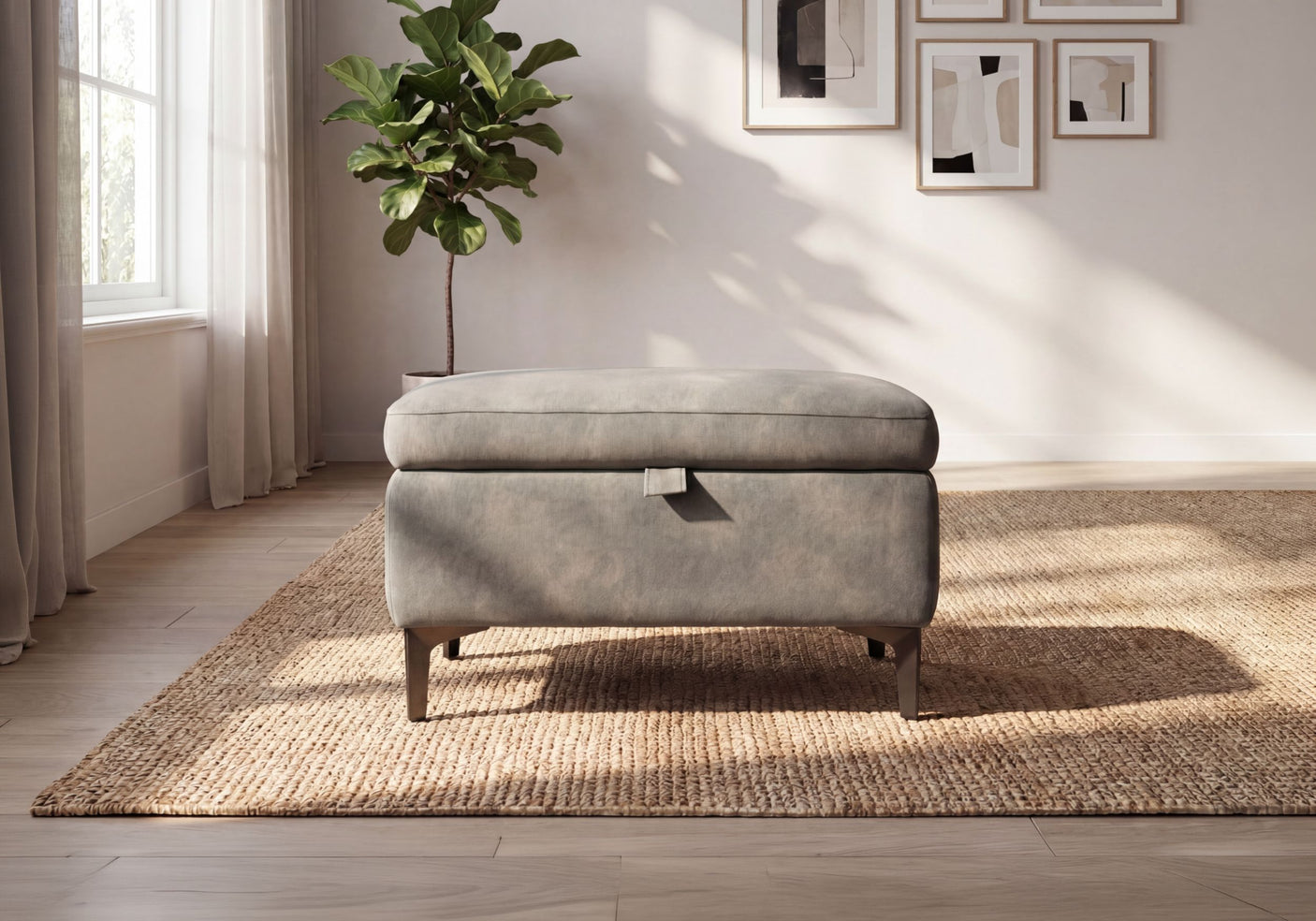 Tech Sofa Storage Footstool