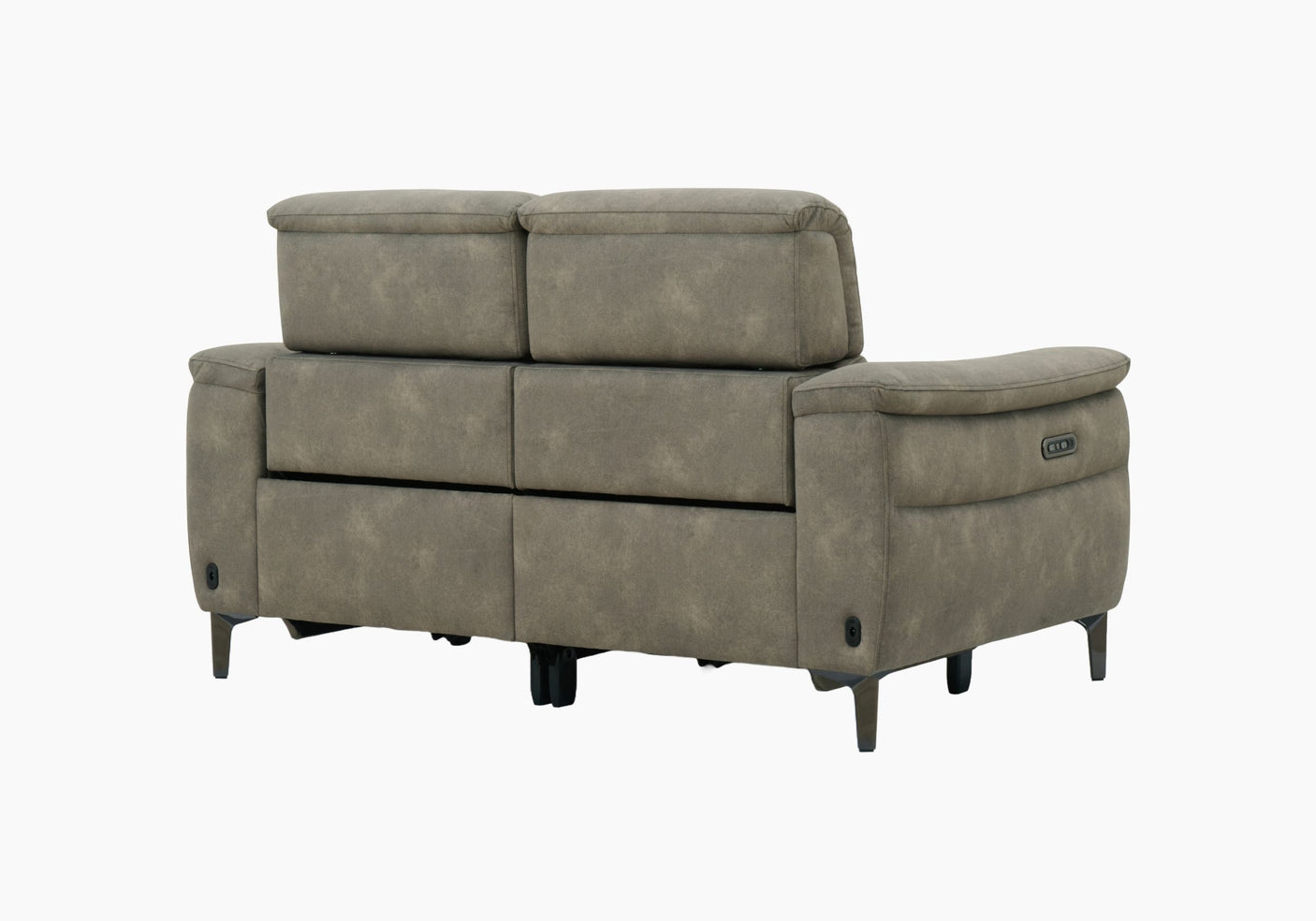 Tech Sofa 2 Seater Telescopic Power Headrest/Recliner