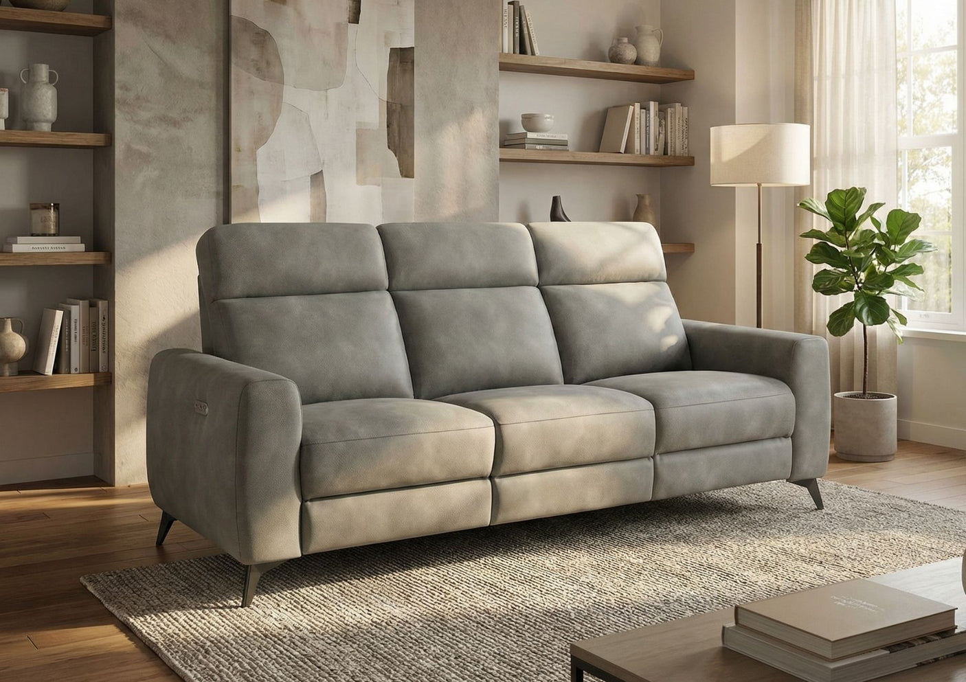Finch 3-Seater Power Recliner Sofa