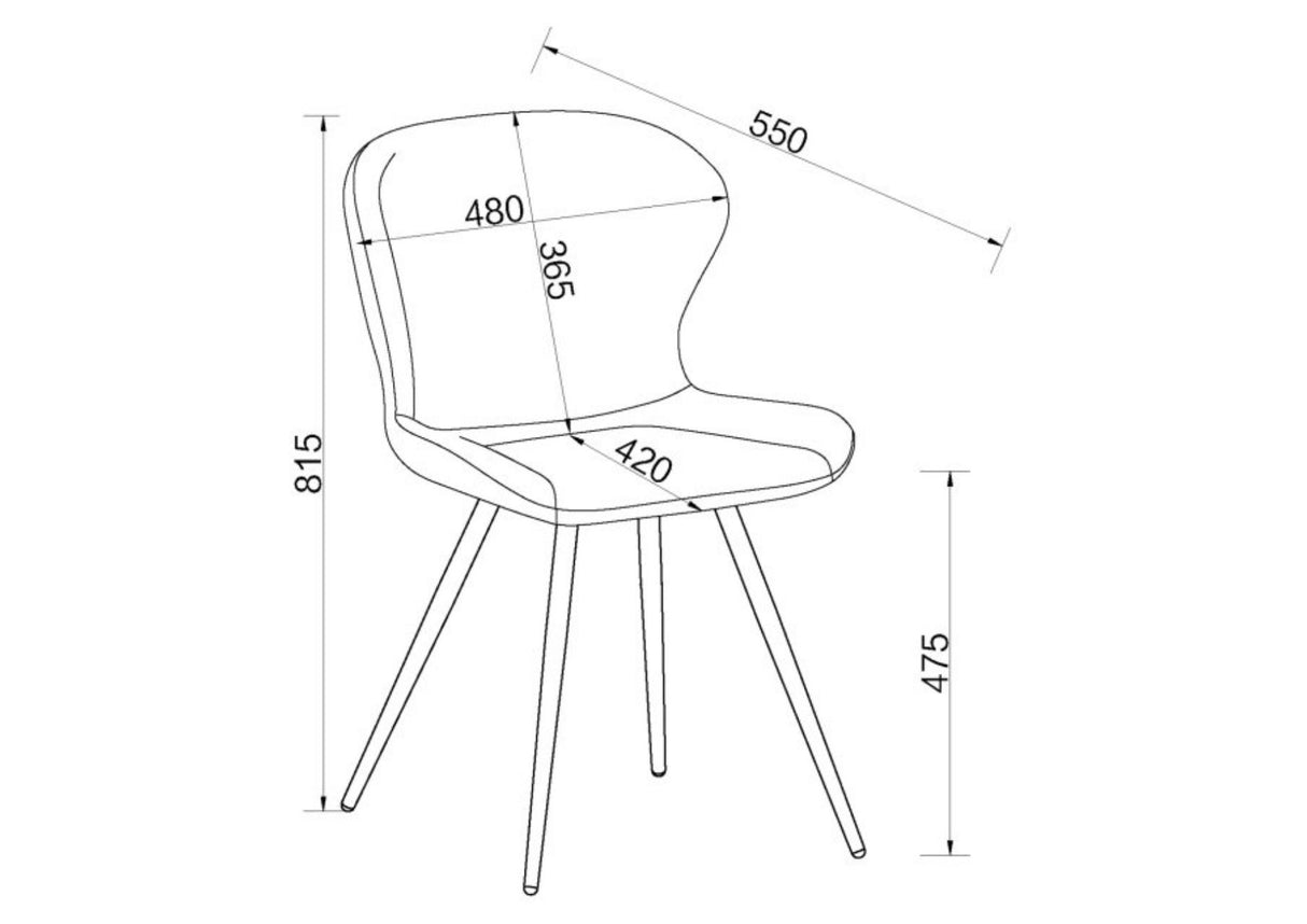 Bistro Dining Chairs (Sold in Pairs)