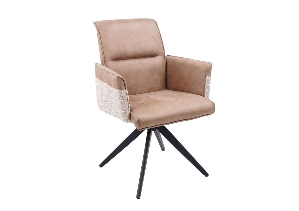 Nora 360° Auto-Return Swivel Dining Chair