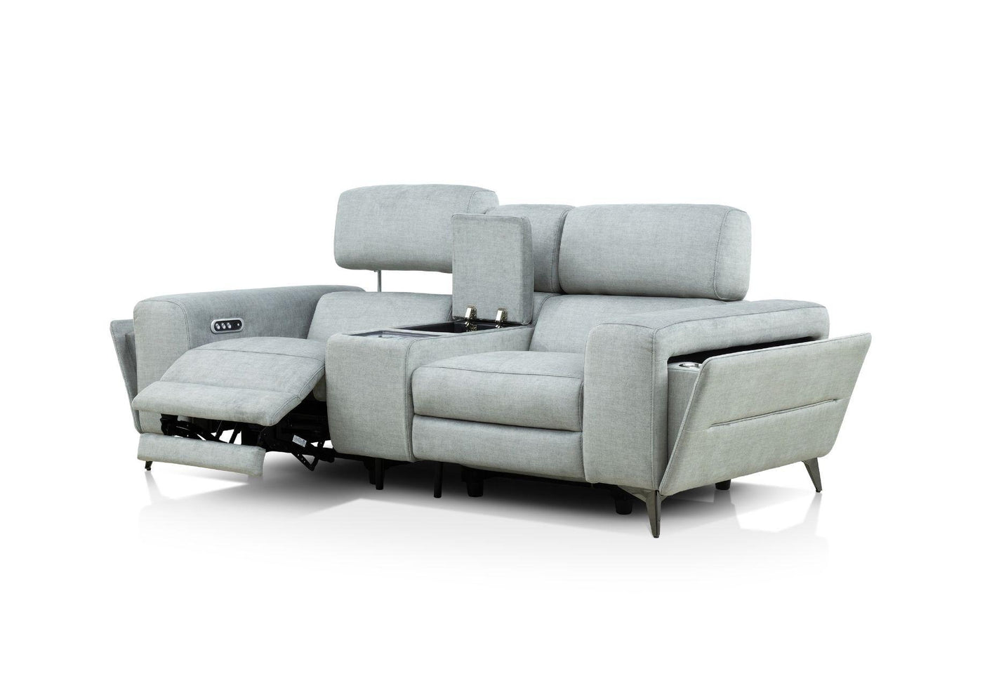 Ricardo 2 Seater Power Recliner with Power Headrest and Console