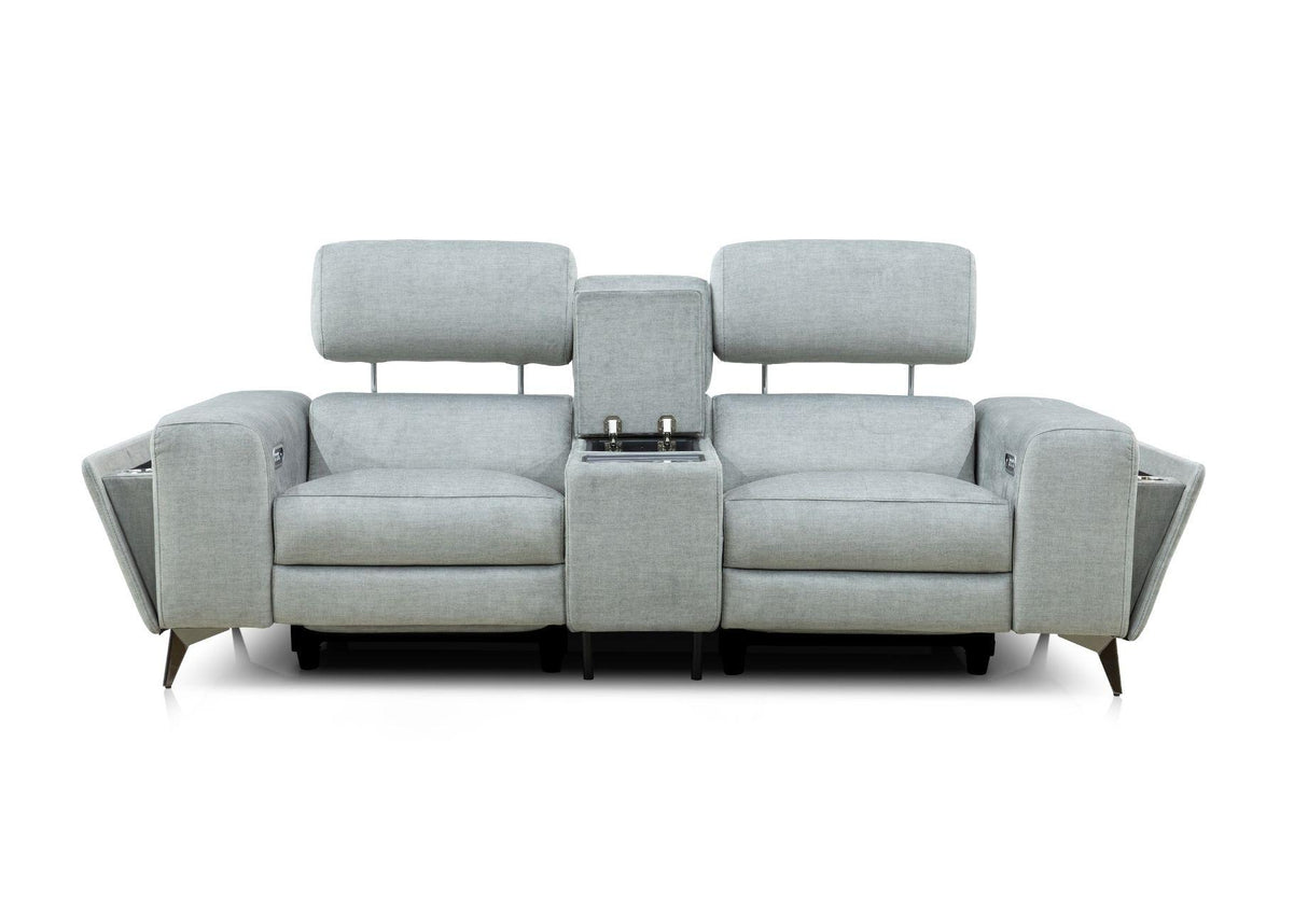 Ricardo 2 Seater Power Recliner with Power Headrest and Console