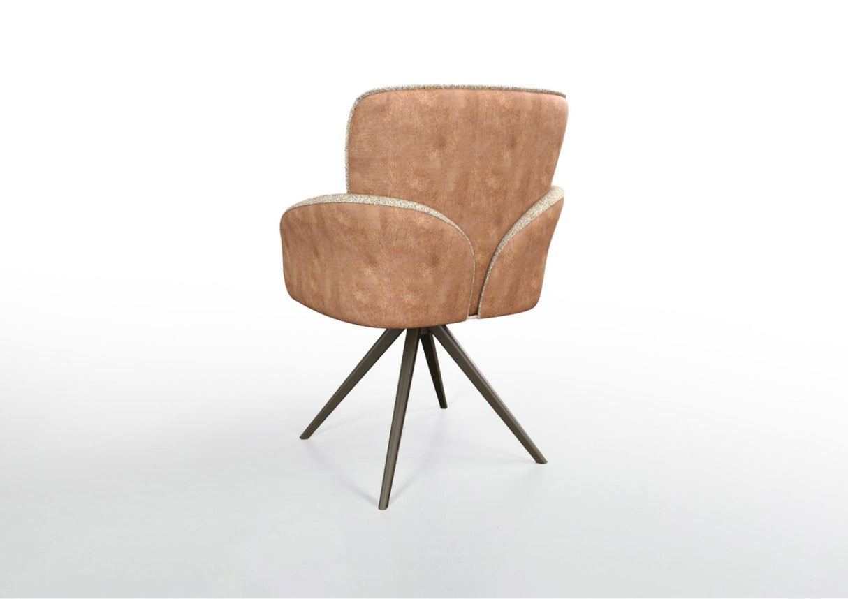 Enzo Dining Table and 6 Rosso Dining Chairs Set