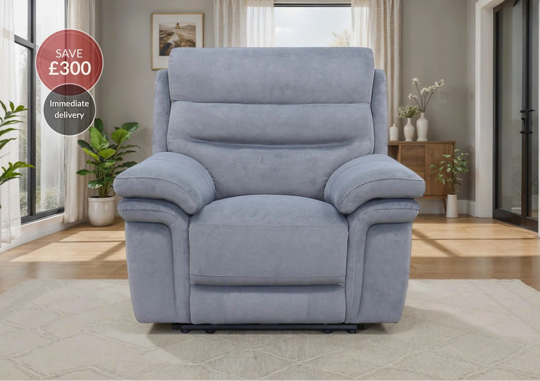 Brisbane Chair Power Recliner with Power Headrests