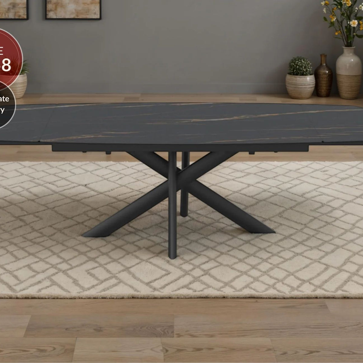 Acropolis Ceramic Extendable Dining Table – NCF Living