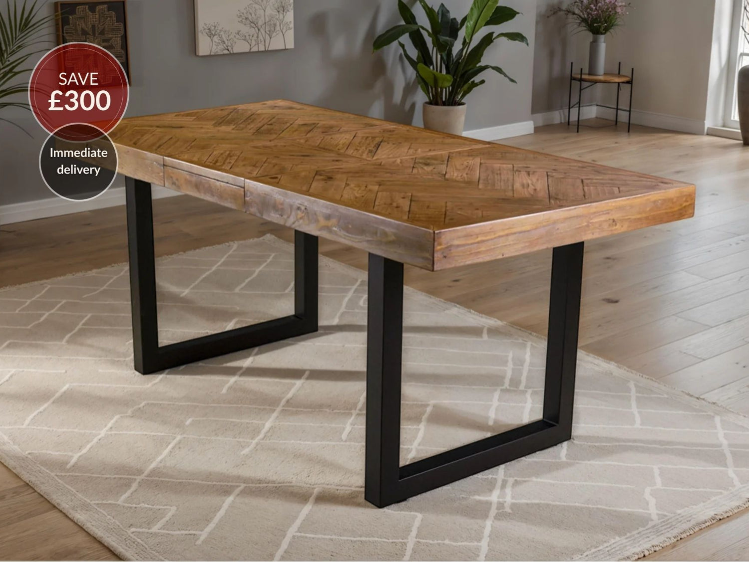 Belgrave Extendable Dining Table 1400/1800