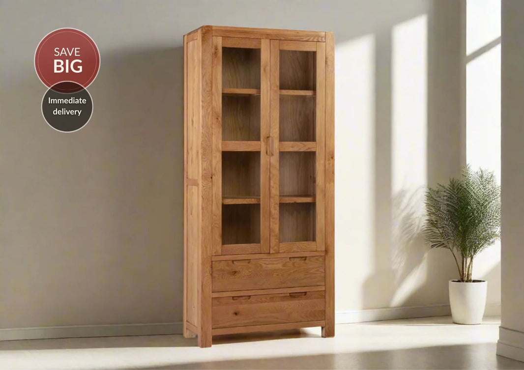 Milan Large Display Cabinet