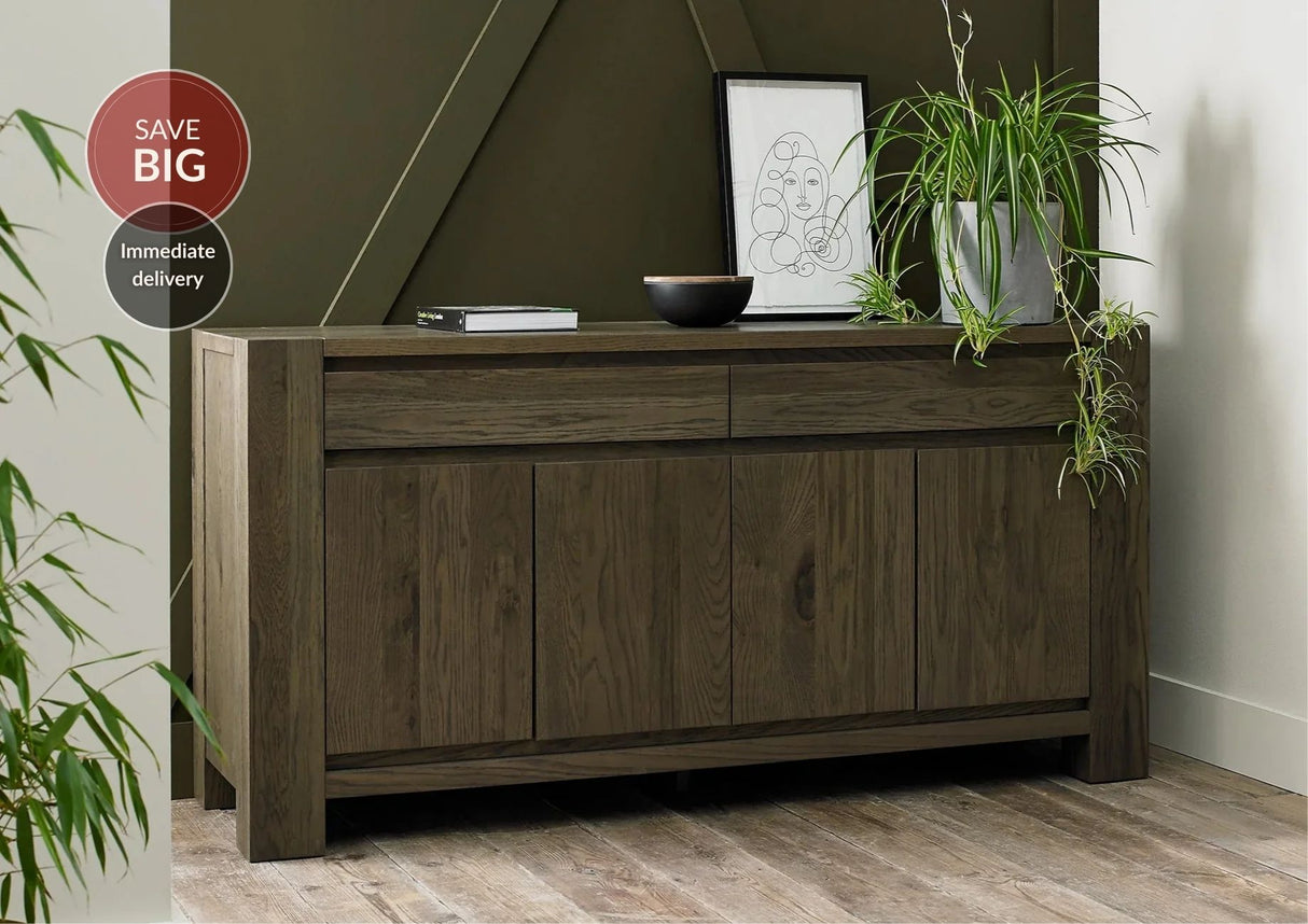 Landon Fumed Oak Sideboard