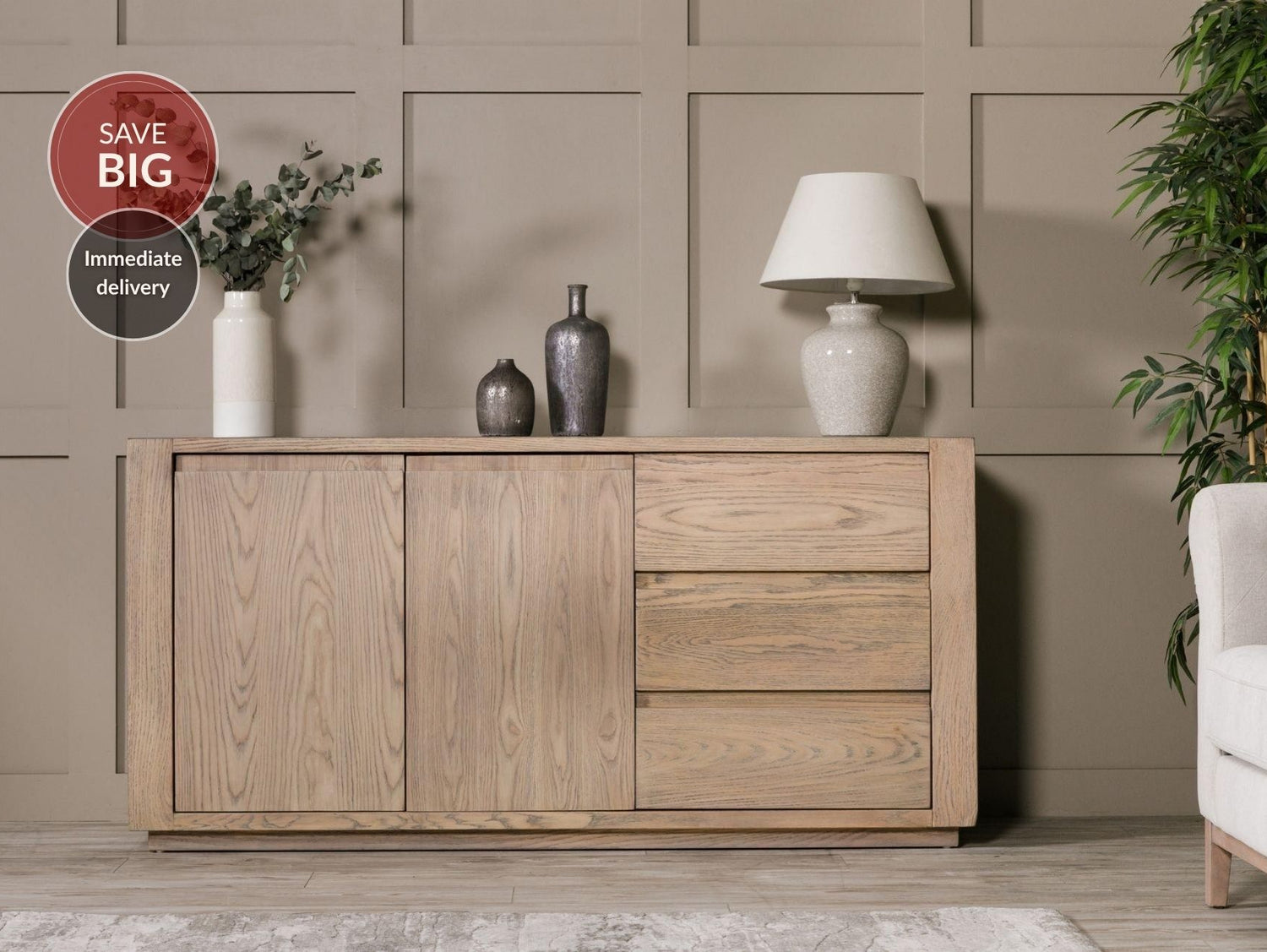 Falcon Sideboard - Smoked Oak