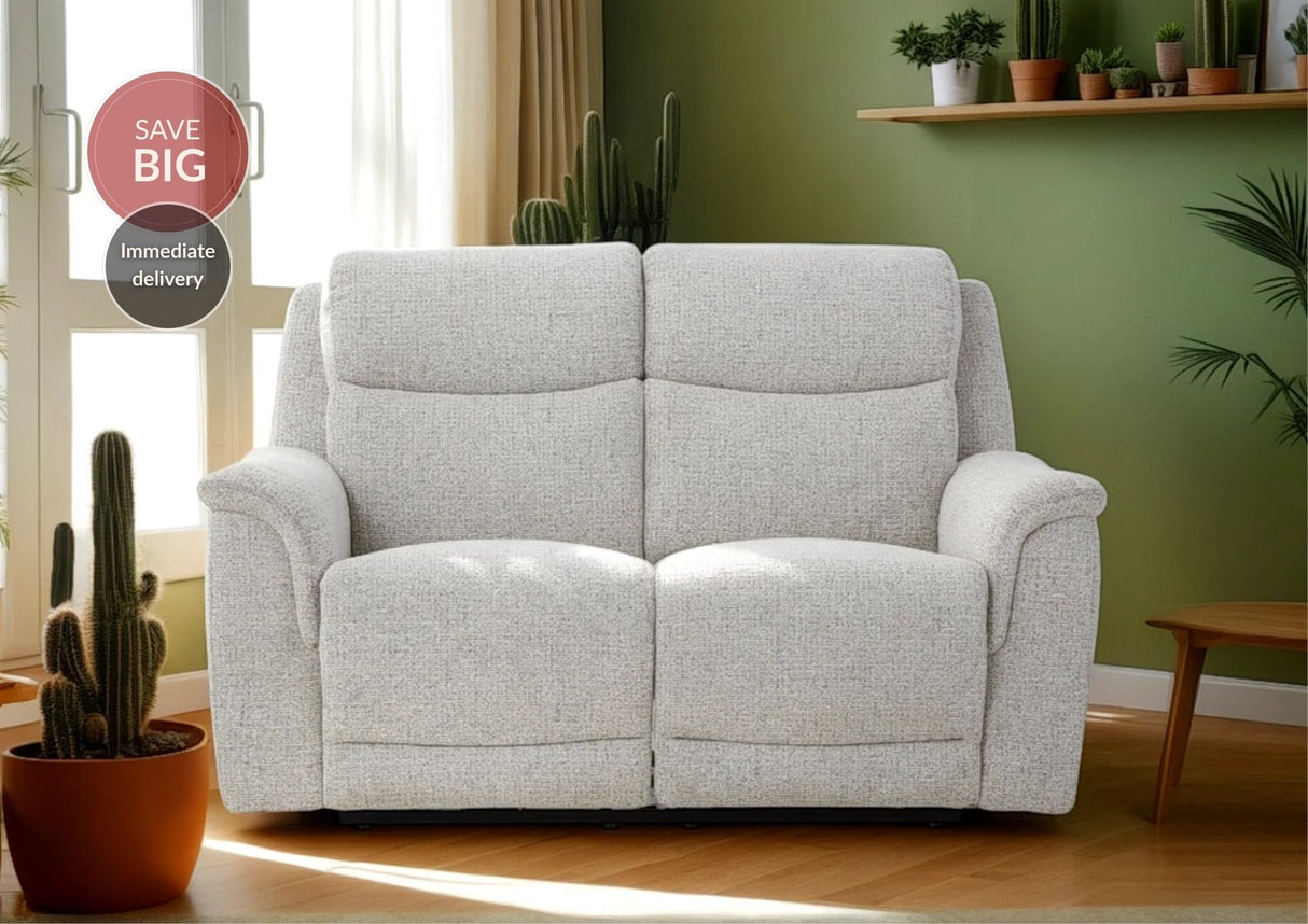 Sardinia 2 Seater Recliner Sofa with Power Headrests