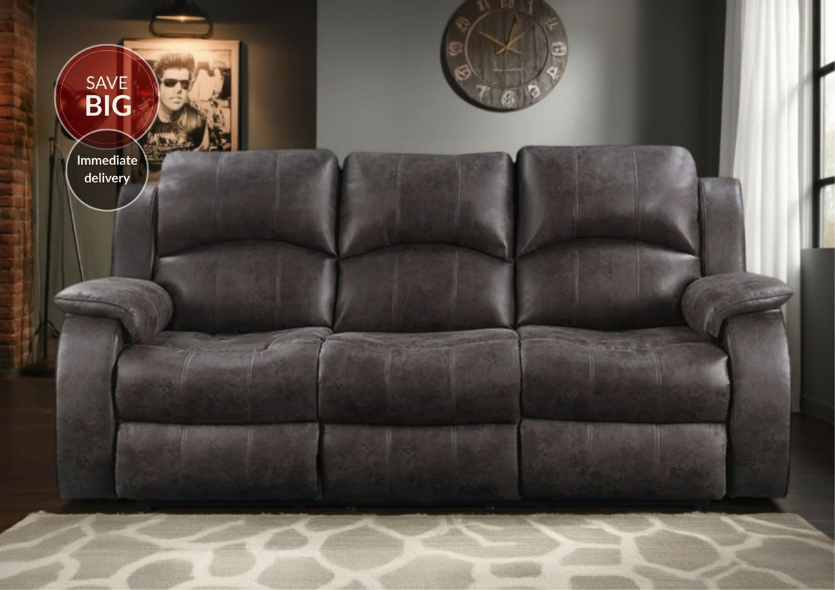 Danube 3 Seater Recliner Sofa
