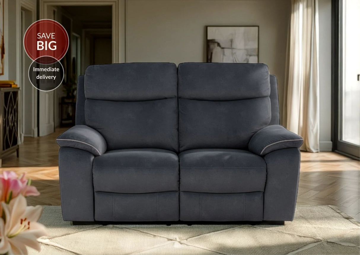 Naples 2 Seater Recliner Sofa with USB