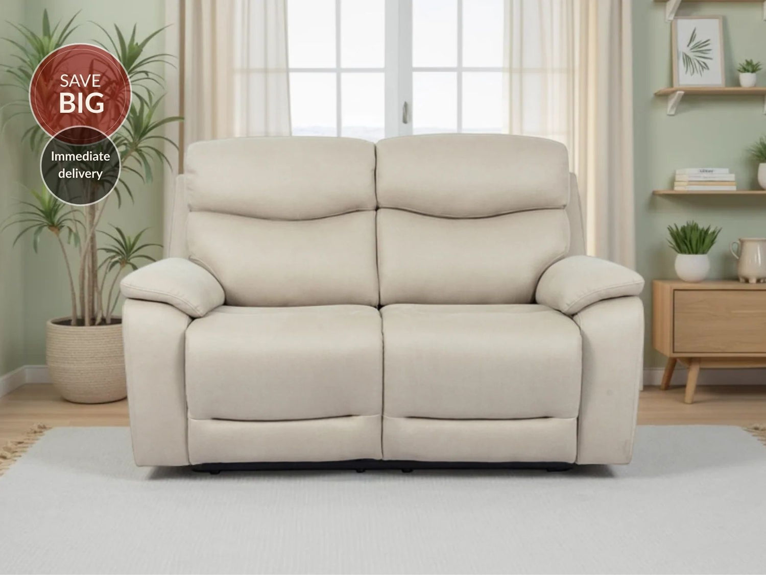 Nice 2 Seater Recliner Sofa