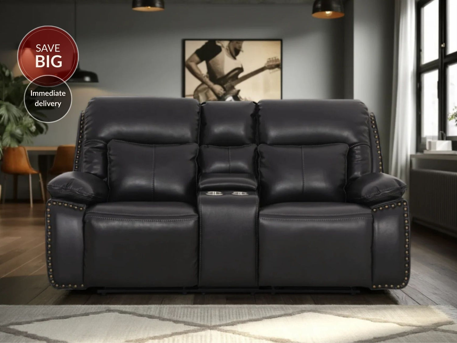 Texas 2 Seater Recliner Sofa