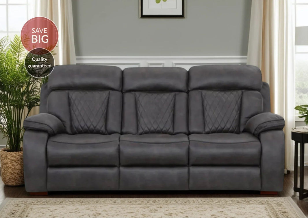 Kobe 3 Seater Recliner Sofa