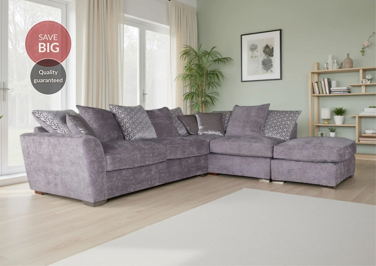 Pendle Corner Sofa with Stool
