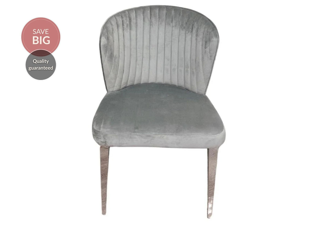 Picasso Dining Chairs - Grey (Sold in Pairs)