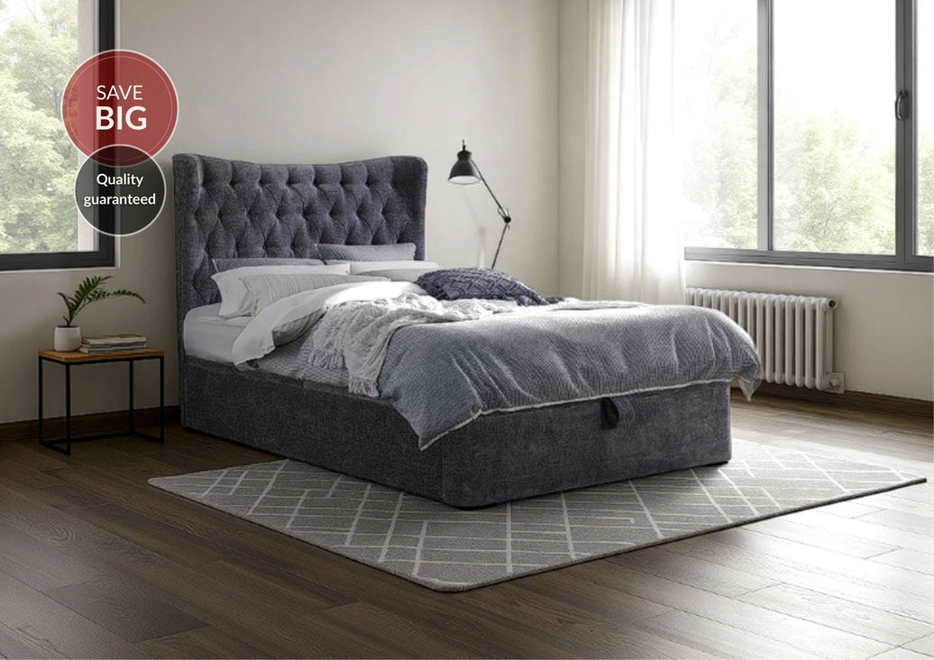 Notting Hill End Opening Ottoman Storage Bed