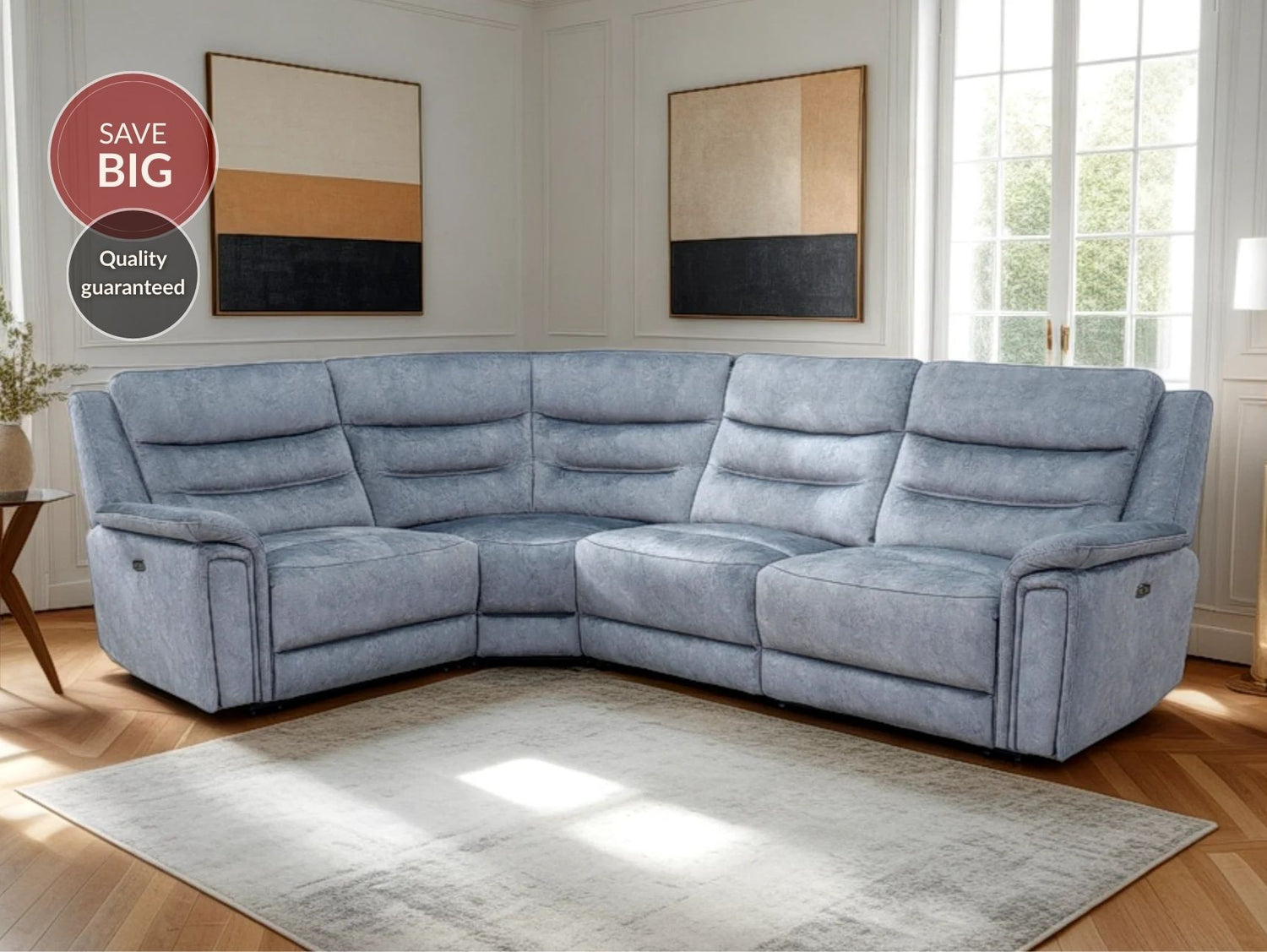 Darwin 1 Corner 2 Modular Recliner Sofa