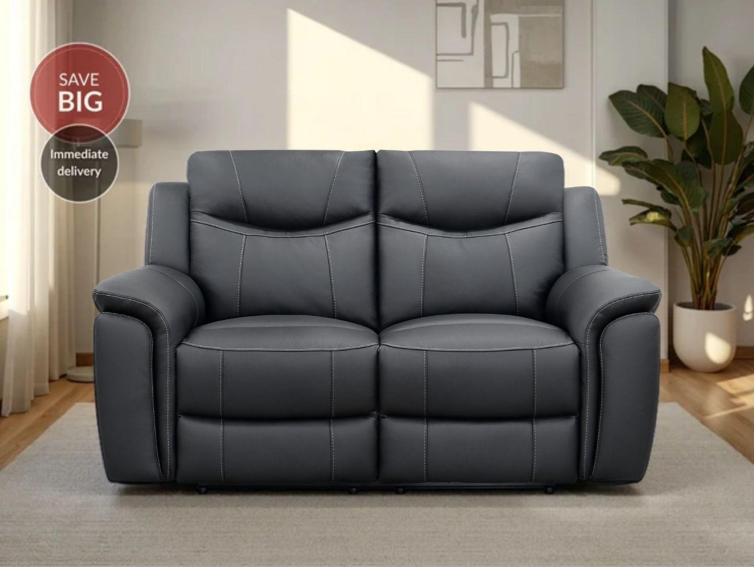 Sydney 2 Seater Power Recliner Sofa