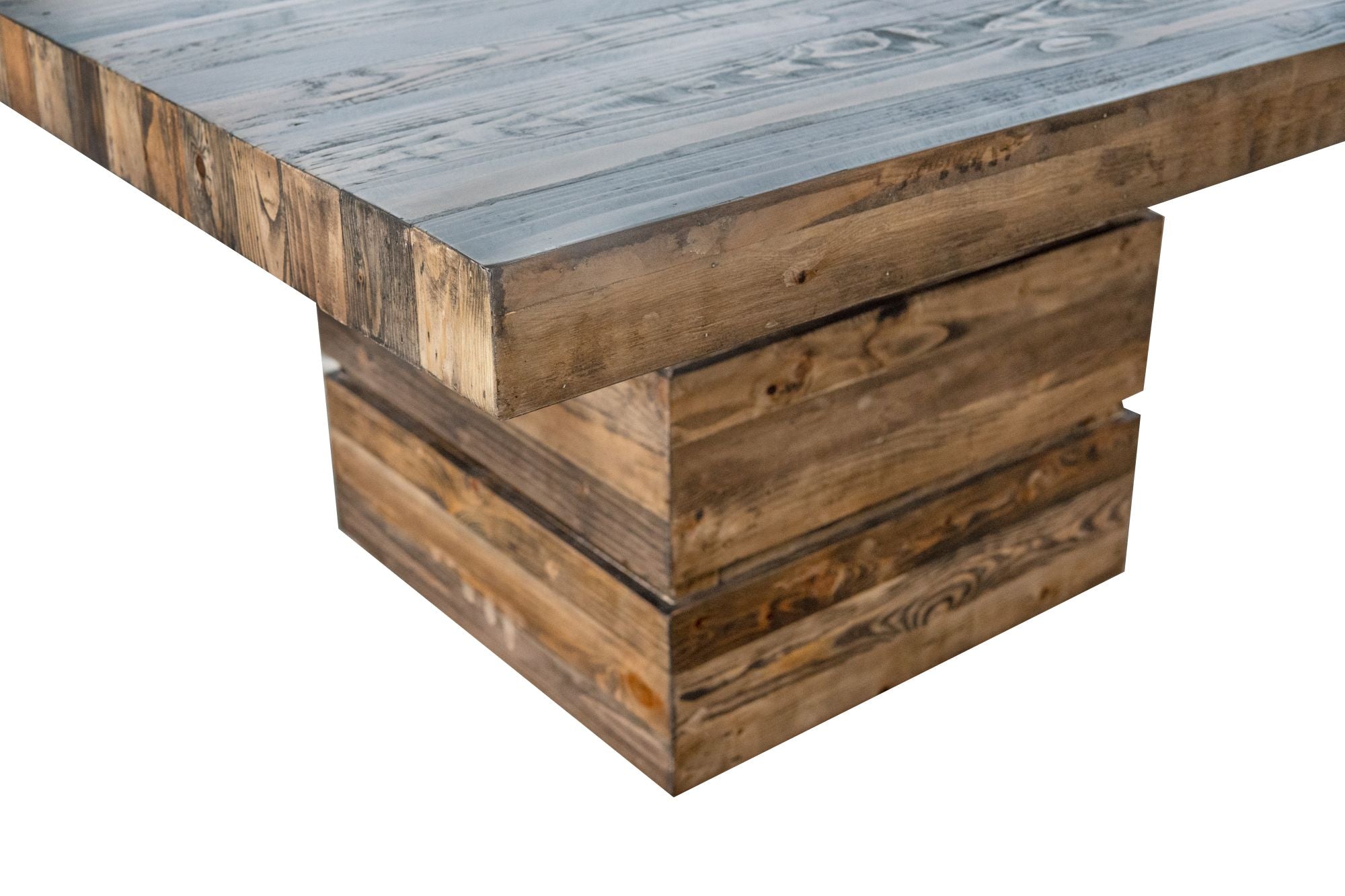 Yokohama Reclaimed Timber Square Dining Table