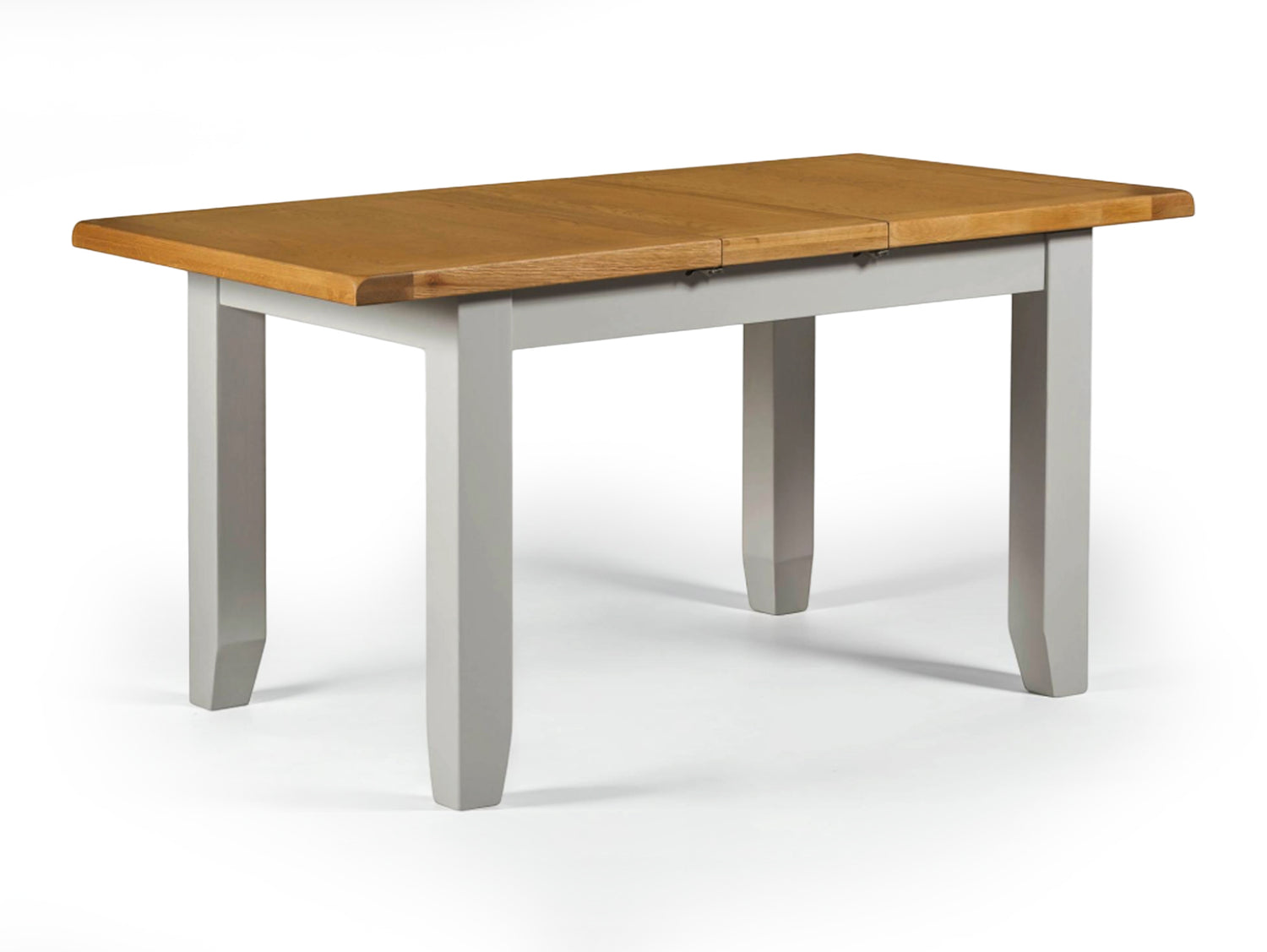 Wexford American Oak Solid Wood Small Extendable Dining Table