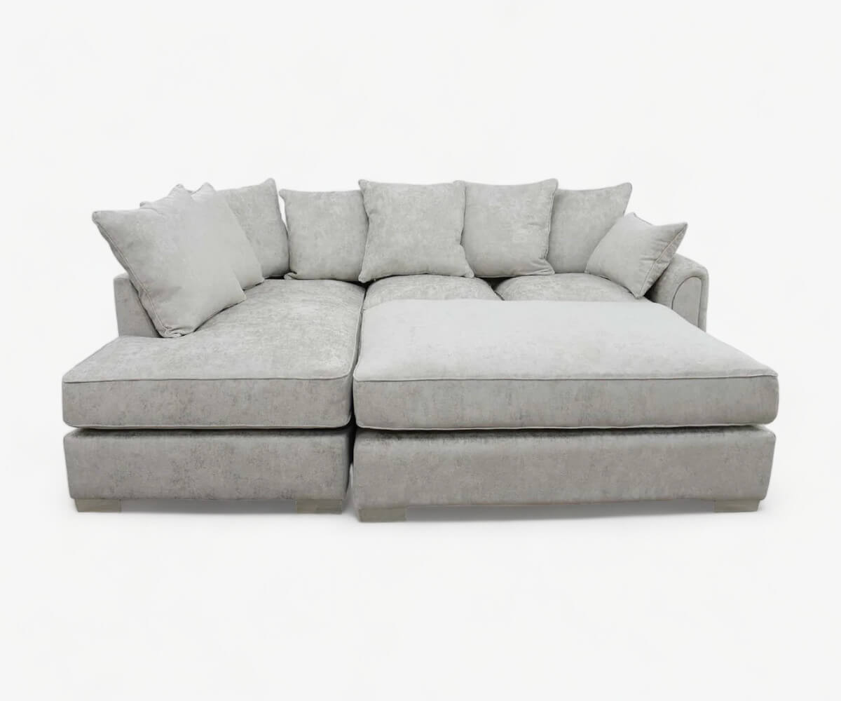 Deep wide store sectional sofa