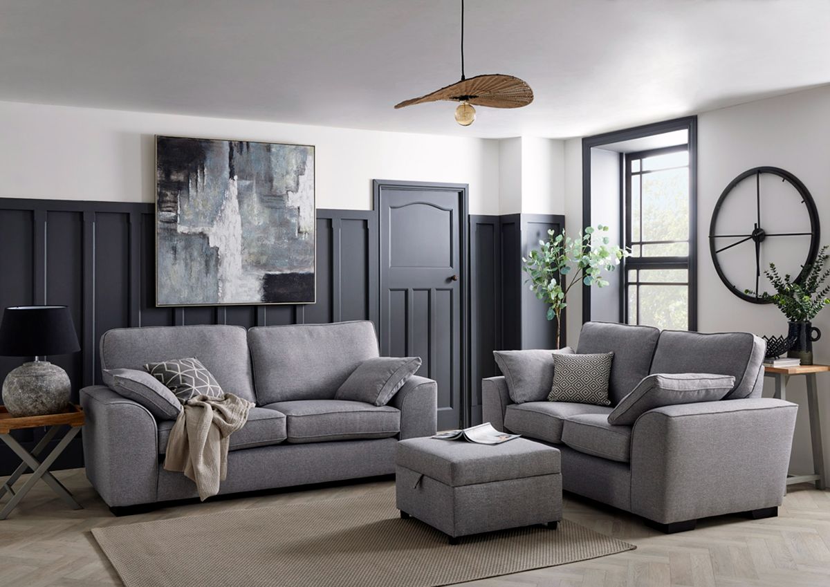 Brooklyn 2 Seater Fabric Sofa