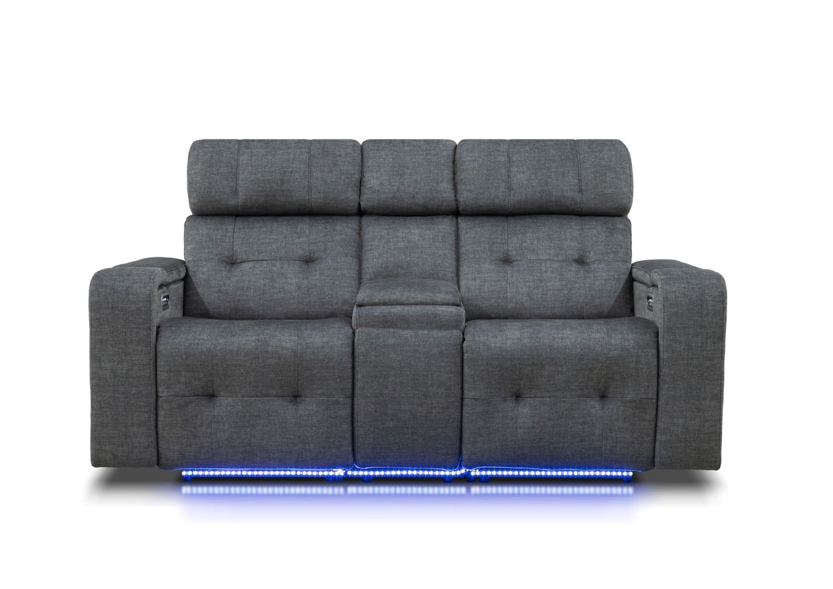 Cinelux 2 Seater Sofa with Console