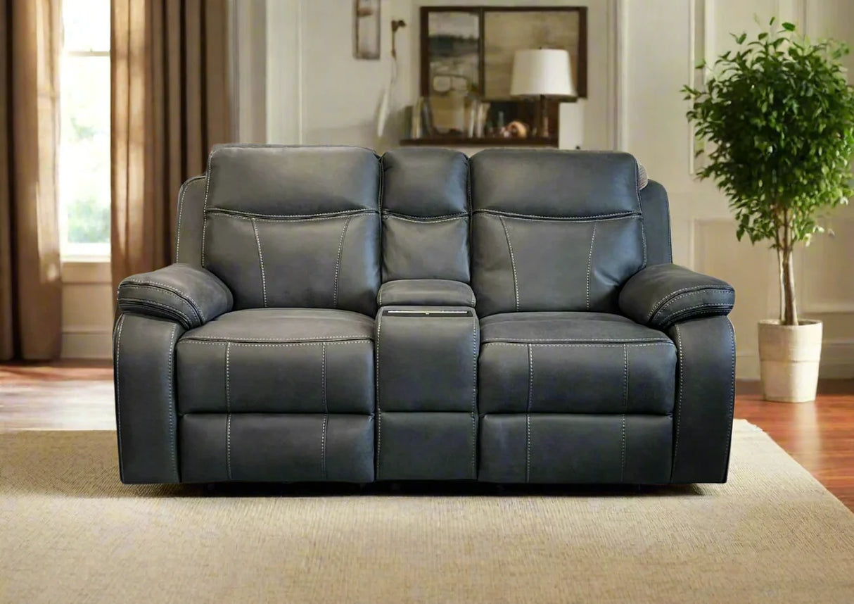 Diablo 2 Seater Sofa with Console