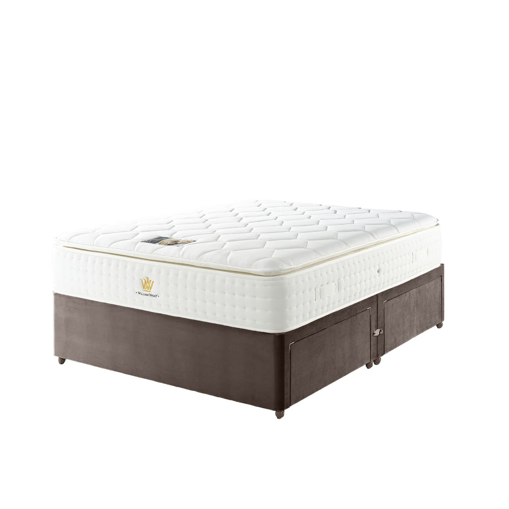 Divan Base including Latex Pillow Top 5000 Mattress