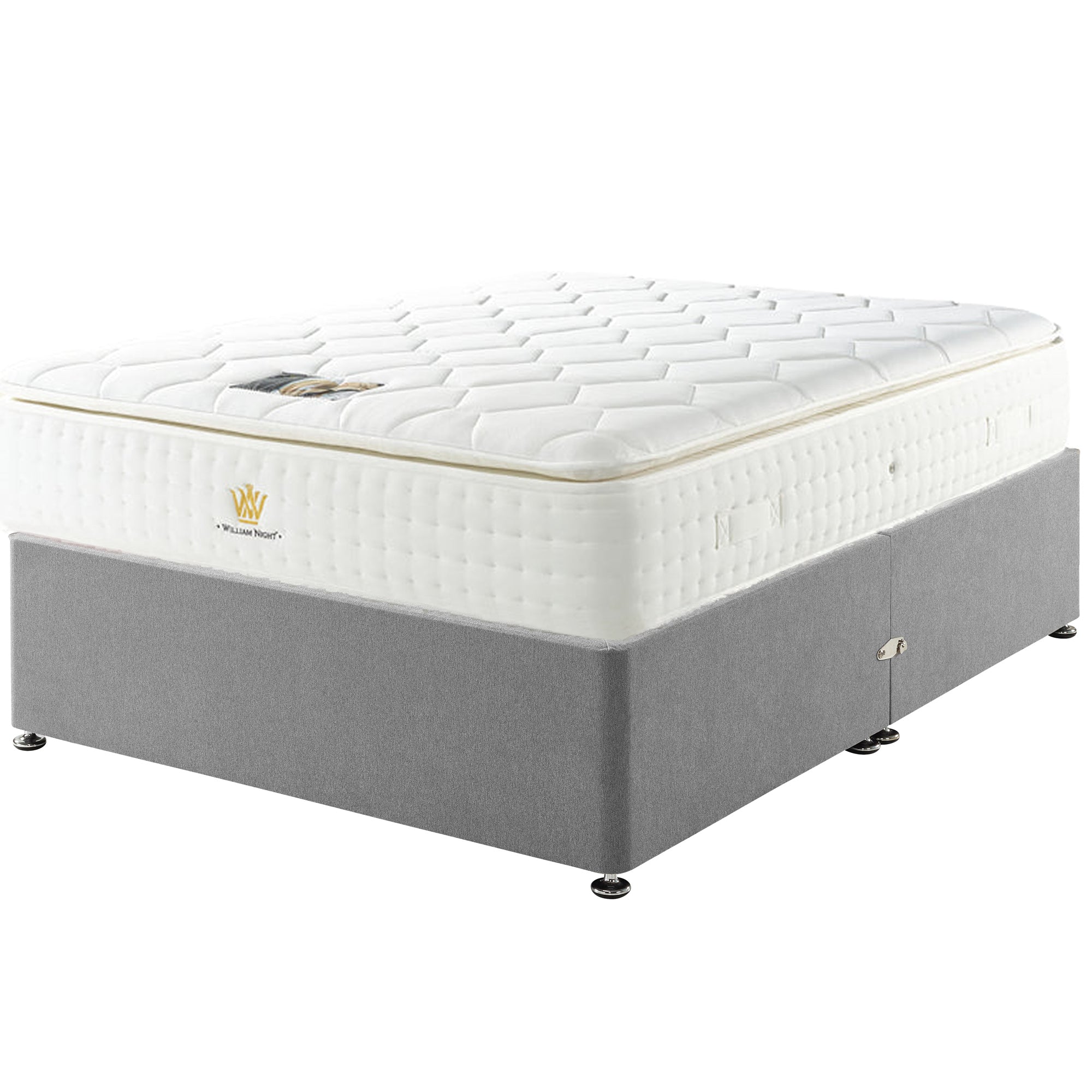 Divan Base including Latex Pillow Top 5000 Mattress