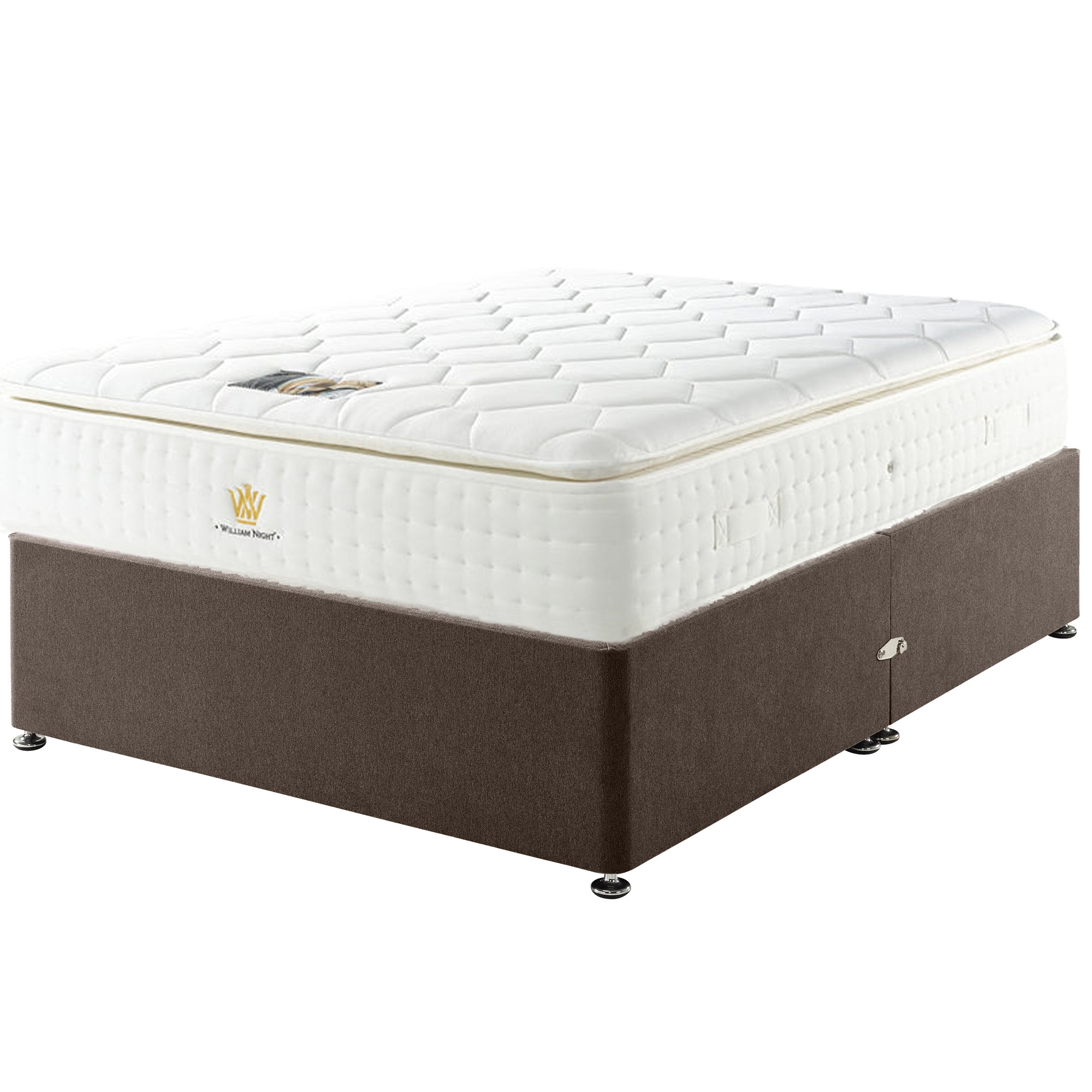 Divan Base including Latex Pillow Top 5000 Mattress