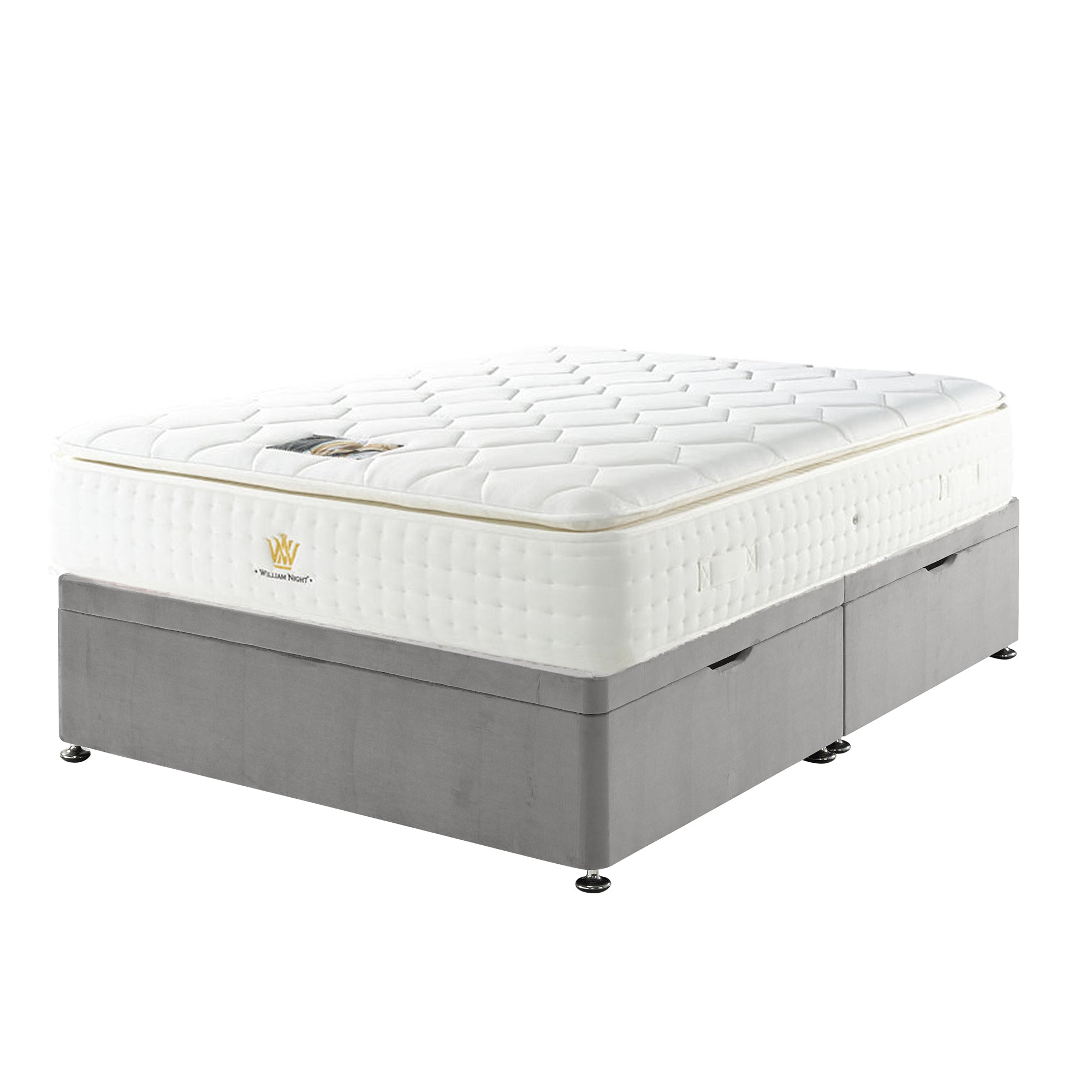 Divan Base including Latex Pillow Top 5000 Mattress